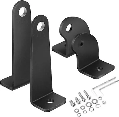 Universal 2 Packs Side-Mounting Brackets For Straight Or Curved Single Light Bar • $13.99