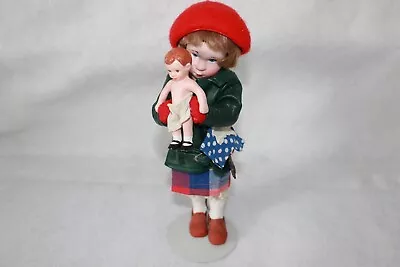 $19.99 • Buy Norman Rockwell 10 Inch Tall  Little Girl And Her Doll  With Stand