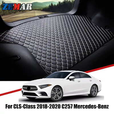 Rear Trunk Cargo Mat Floor Liner Tray Pad For Mercedes-Benz CLS Class C257 18-20 • $43.02