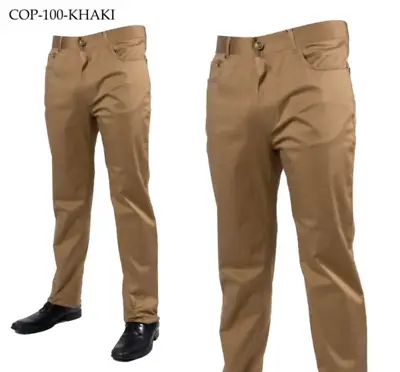Prestige COP-100 Tailored Denim Pants Khaki • $108