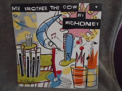 RARE PROMO Mudhoney LP FLAT POSTER My Brother The Cow '95 Grunge Melvins Nirvana • $14.99