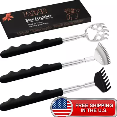 3Pack Back Scratcher Metal Telescoping Back Scratchers Friends Gift Free Shipp • $10.90