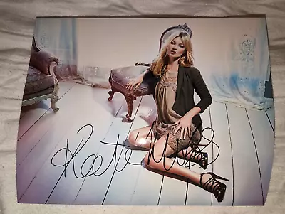 Kate Moss 10 X 8 Hand Signed Photo With COA • £9.59
