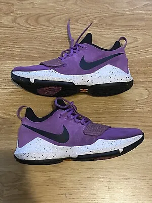 Nike PG 1 Bright Violet Size 8 Used No Box • $53.99