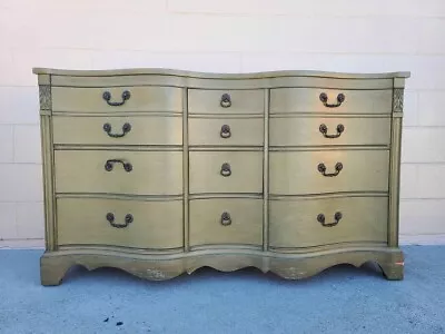 Vintage Modern Regency Wood Dresser • $295