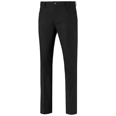  New  Puma Mens Jackpot 5 Pocket Pant-black-size 32/32-#577975 • $24.99