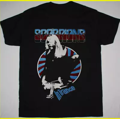 Vintage Scorpions In Trance Black Cotton T-shirt For Men Women • $19.94
