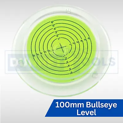 Spirit Level Bullseye 100mm Caravan Leveller Tool Screw On Spirit Level • £5.99