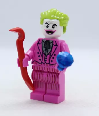 The Joker Pink Suit Classic TV 76188 212327 Batman Super Hero LEGO® Minifigure • $21.86