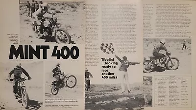 1973 Mint 400 Las Vegas 5pg Race Article Rolf Tibblin On Husqvarna Gary Jones • $7.99