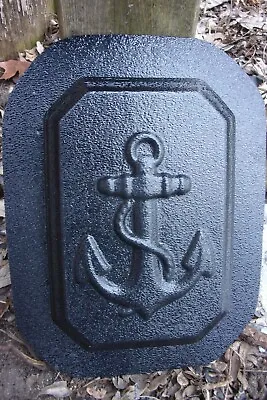 $9.95 • Buy Anchor Wall Plaque Mold Plaster Concrete Casting Mould 7  X 5  X 3/4  Thick