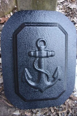 $19.95 • Buy Anchor Wall Plaque Mold Plaster Concrete Casting Mould 7  X 5  X 3/4  Thick