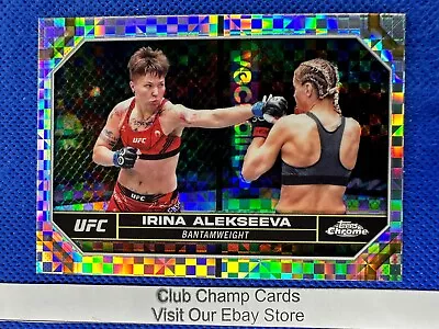 2024 #79 Irina Alekseeva Topps Chrome UFC X-Fractor • $2.97