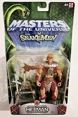 200x MASTERS OF THE UNIVERSE Vs THE SNAKEMEN SNAKE HUNTER HE-MAN FIGURE NEW • $29.99