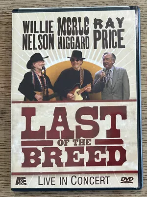 Last Of The Breed - Live In Concert (DVD 2007) Willie Nelson Merle Haggard • $22.99