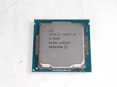 Intel Core I3-8100 3.6 GHz LGA 1151 Desktop CPU Processor SR3N5 • $31.99