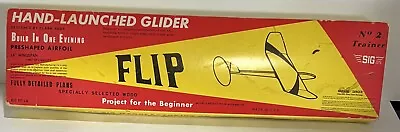 Vintage Sig Kit FF-14 No 2 Flip Trainer Hand Launched Glider Plane Open Box • $9.95