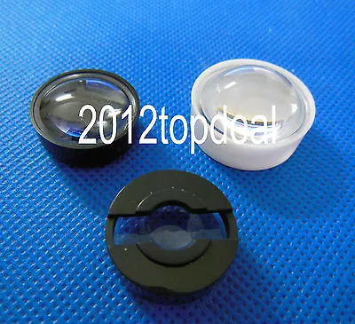 $16.30 • Buy 60 70 80 Degree 21mm Lens Reflector Collimator With Holder Set F 1w 3w 5w LED