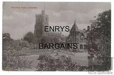 Fulham Park Gardens London. Postcard By Charles Martin No. 704. Postally Used • £3