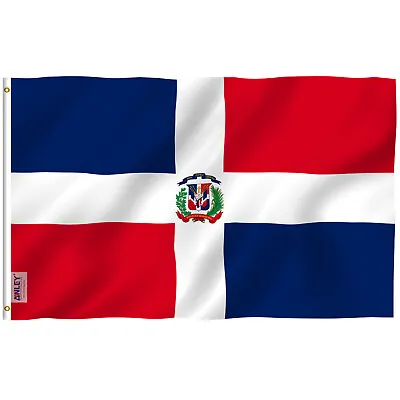 Anley Fly Breeze 3x5 Foot Dominican Republic Flag Dominican National Flags • $7.95