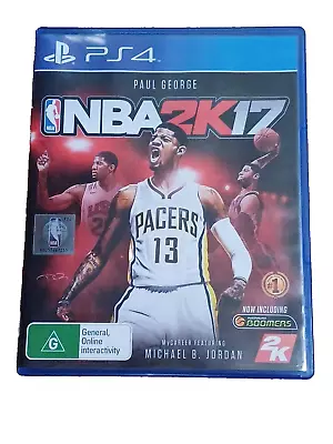 Nba 2k17 Ps4 Game Paul George Cover Playstation Basketball • $9.95