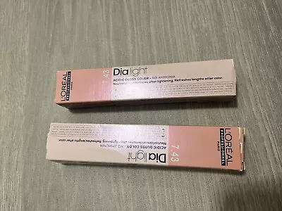 *Loreal Dialight 7.43* X2 Brand New  • £15.99