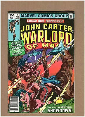 $2.45 • Buy John Carter, Warlord Of Mars #7 Marvel Comics 1977 Marv Wolfman VG- 3.5
