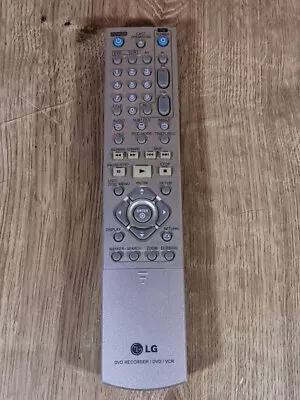 Genuine LG 6711R1P DVD Recorder - Remote Control Only - Tested And Working 100% • £13.99