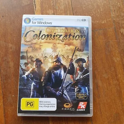 Sid Meier's Civilization IV: Colonization (Firaxis 2008) PC • $24.88