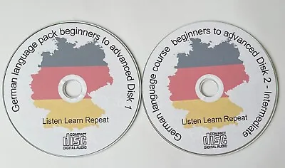 Learn German Audio CD Beginners To Advanced German Language Course FREE P&P • £3.99