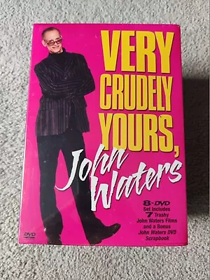 Very Crudely Yours 2005 John Waters 8 DVD BOX SET Collection Rare And OOP • $289.99
