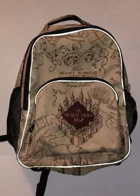 Harry Potter-Marauders Map-All Over Print Large 7 Pocket Backpack-Moony Wormtail • $30