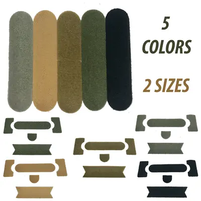 ACH MICH FAST Maritime ECH LWH PASGT Combat Helmet Adhesive Backed Loop Kit • $13.99