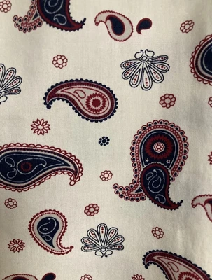 £4.45 • Buy Merc Paisley London MOD Shirt Size Medium