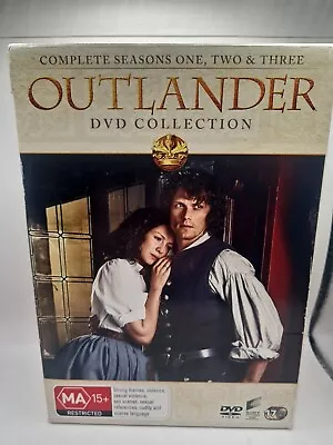 Outlander : Season 1 2 & 3 - (Box Set DVD 2018) VGC - Free Shipping - #P2 • $42.95