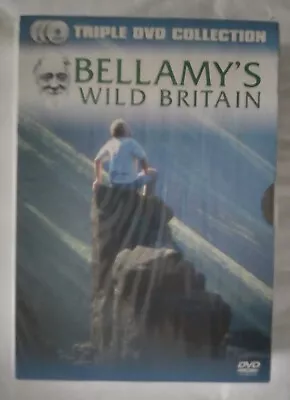 Bellamy's Wild Britain: Brand New & Sealed 3 Disc DVD Box Set -Cert E- Free P&P • £5.95