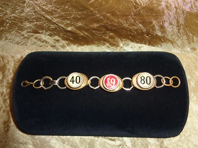 $29.99 • Buy Unique Genuine Vintage Antique Cash Register Key Bracelet Chunky Funky Retro