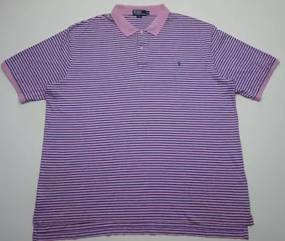 Ralph Lauren Polo Shirt Men Size 4XL XXXXL  PIT TO PIT Is 29.5 Inches Label 2XLT • £29.99