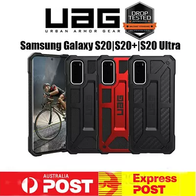 Galaxy S20 UltraS20+S20 UAG Monarch Handcrafted Rugged Case ] HEAVY DUTY CASE • $69.90