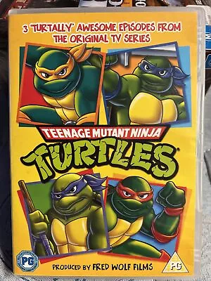 Teenage Mutant Ninja Turtles: 3 Turtally Awesome Episodes (DVD 1987) • $10.20