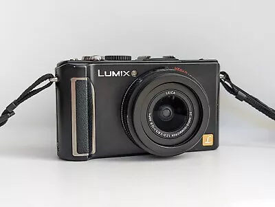 Panasonic Lumix DMC-LX3 10.1MP 2.6x Zoom CCD Y2K Camera Black • $340