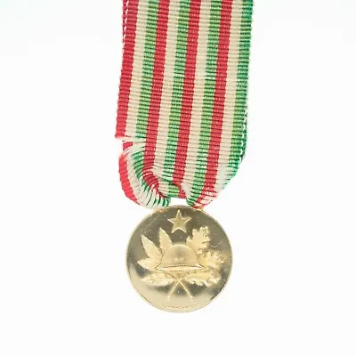 Italy Medal Miniature Commemorative L’Birthday Victory White Gold • $361.10