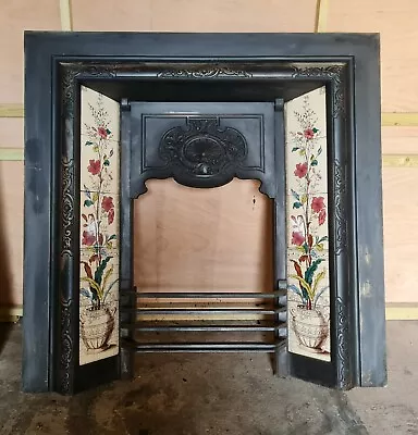 £150 • Buy Original Cast Iron Fireplace In A Victorian Style With Tiles
