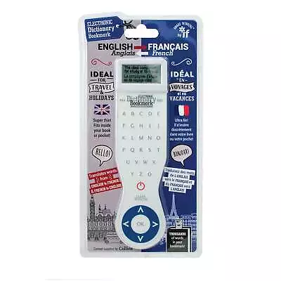 French Electronic Dictionary Bookmark Translation Edition • £14.99