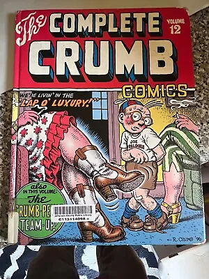 The Complete Crumb Vol. 12 Signed/numbered R. Crumb 175/400 (ex-lib) • $60