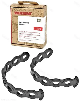 Pair (2) Yakima Chainstraps Bicycle Hitch Rack 8-Hole Rubber Chain Straps 02412 • $14.85