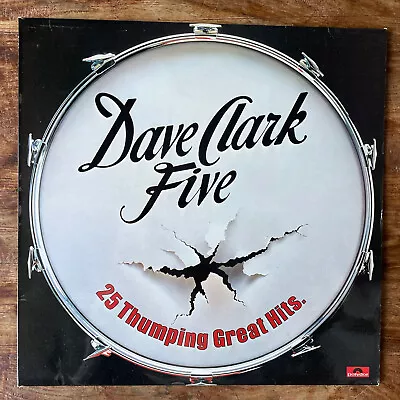 Dave Clark Five - 25 Thumping Great Hits   Ex+/ex+ Vinyl Lp / Printed Inner • £12.50