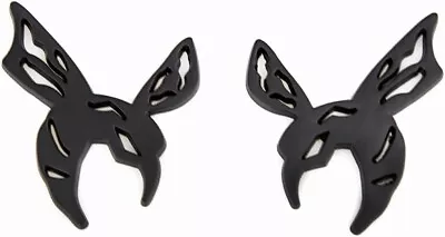 $12.99 • Buy 2Pc Car Emblem For Super Bee Emblem Body Fender Rear Side Hollow Badge (Black)