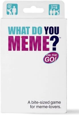 $15 • Buy What Do You Meme? On The Go! Travel Edition - Board Game - Brand New & Unopened