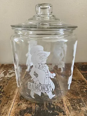 Vintage Ramon’s The Little Doctor General/Country Store Glass Counter Bulk Jar • $150